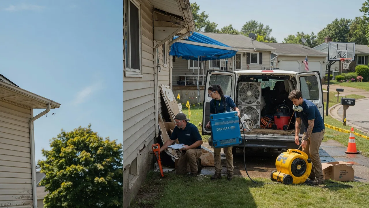 Ceiling Leak Cleanup in Hunter, NY near me